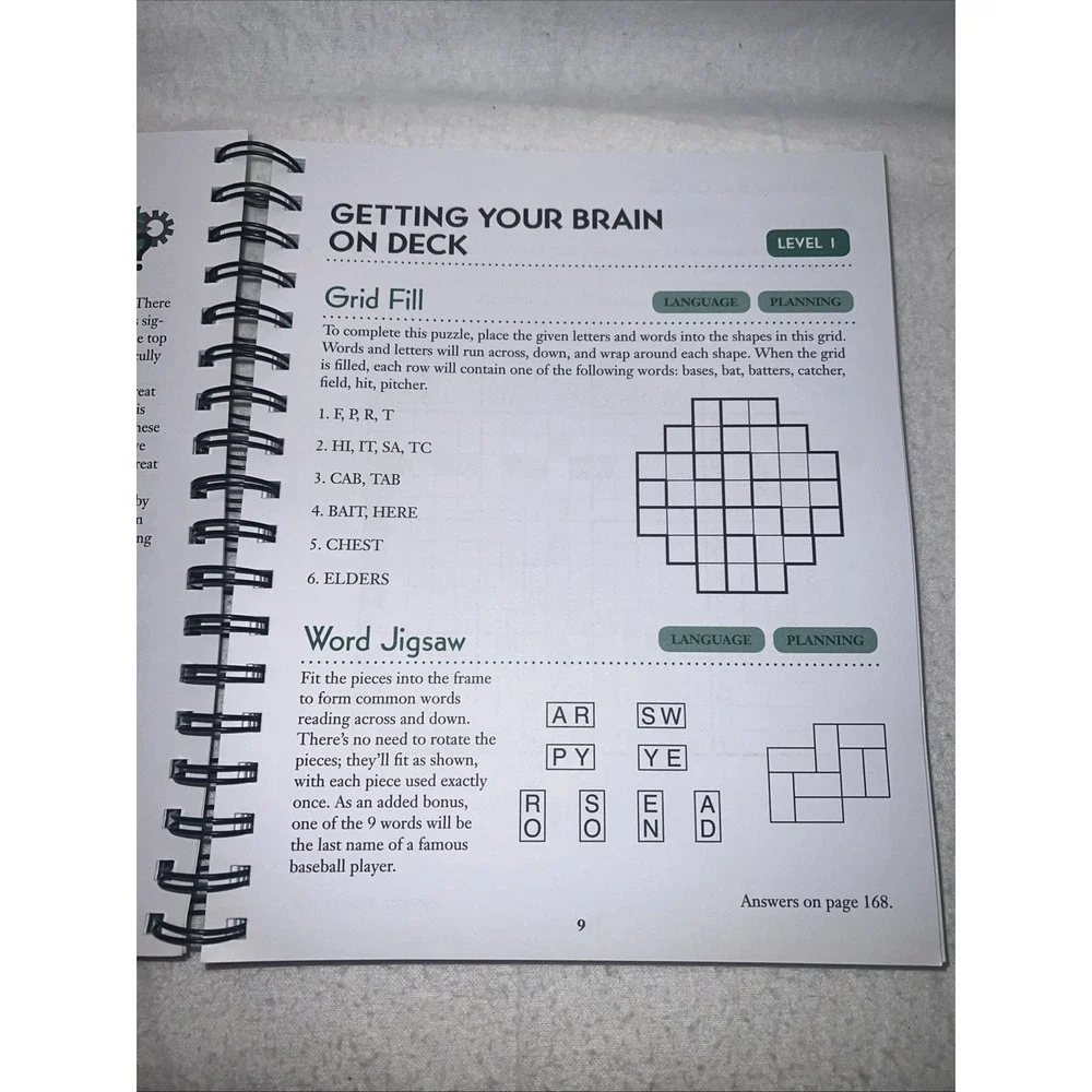 Baseball Puzzles by Publications International Ltd. Staff (2010, Spiral)